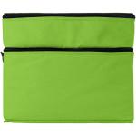 Oslo 2-zippered compartments cooler bag 13L Lime