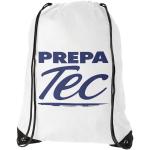 Evergreen non-woven drawstring bag 5L White