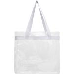 Hampton transparent tote bag 13L, white White,transparent