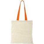 Nevada 100 g/m² Baumwoll Tragetasche 7L Orange