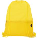 Oriole mesh drawstring bag 5L Yellow