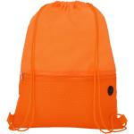 Oriole mesh drawstring bag 5L Orange