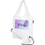 Sabia RPET foldable tote bag 7L White