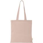 Orissa 140 g/m² GOTS organic cotton tote bag 7L Pink
