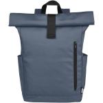 Byron 15,6" GRS RPET Roll-Top Rucksack 18 L Blau