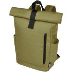Byron 15.6" GRS RPET roll-top backpack 18L 