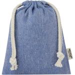 Pheebs 150 g/m² GRS recycled cotton gift bag small 0.5L Taupe