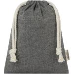 Pheebs 150 g/m² GRS recycled cotton gift bag small 0.5L Smoke