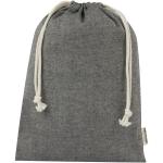 Pheebs 150 g/m² GRS recycled cotton gift bag large 4L Smoke