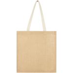 Juta 300 g/m² jute tote bag 7L, nature Nature,white