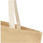 Juta 300 g/m² Jute Tragetasche 12 L, natur Natur,weiß