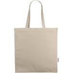 Odessa 220 g/m² recycelte Baumwoll Tragetasche 13L Natur