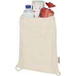 Oregon 140 g/m² Turnbeutel aus GRS recycelter Baumwolle Natur