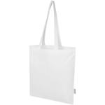 Madras Blend 140 g/m² GRS recycled cotton tote bag 7L 