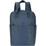Trip 14” Aware™ recycled travel laptop backpack 9L Light blue/blue pusher