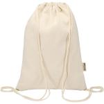 Peru Blend 180 g/m² GRS recycled drawstring bag 5L Nature
