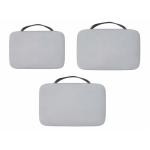 Jet GRS recycled packing cubes - set of 3 Convoy grey