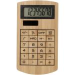 Eugene calculator made of bamboo Nature