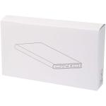 Plate 8000 mAh aluminium power bank Black