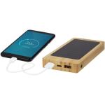 Alata 8000 mAh bamboo solar power bank Fawn