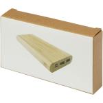 Tulda 10.000 mAh bamboo power bank Nature