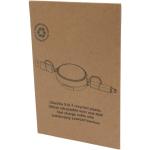 Chechia 100cm 5-in-1 Kabel aus recyceltem Kunststoff, einziehbar, für Datenübertragung und 45W Schnellladung mit Bambusdetails Schwarz