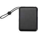 Acrux 35 W 10.000 mAh Tablet Powerbank mit integriertem Typ-C-Kabel aus recyceltem Kunststoff Schwarz
