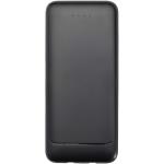 Adhil 10 W 10.000 mAh Powerbank aus recyceltem Kunststoff mit 2 integrierten Kabeln Schwarz