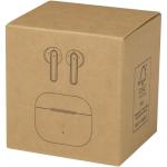Altais recycled plastic True Wireless Bluetooth earbuds White