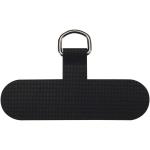 Vega verstellbares, recyceltes Smartphone Lanyard Schwarz