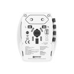 SKROSS® MUV AC65PD world adapter with USB-C cable White