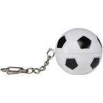 Rami football-shaped vanilla lip balm with SPF 15 and keychain Black