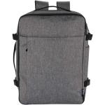 Libra 17" GRS recycled carry-on backpack 25L Heather smoke