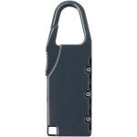 Traveler luggage lock Light blue/blue pusher