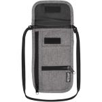 Ross GRS recycled smart travel pouch Heathergrey
