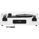 Prixton Studio Luxus Plattenspieler und Musikplayer Weiß