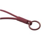 Tubyard Lanyard mit elastischem Band Bordeaux