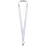 Lana recycled PET lanyard - double side sublimation, white White | 10mm