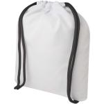 Clif RPET Sublimation Sportbeutel Schwarz/weiss