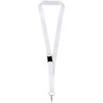 Lois Sublimation RPET-Lanyard mit Sicherheitsverschluss, schwarz/weiss Schwarz/weiss | 10mm