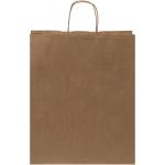Kraft 80-90 g/m2 paper bag with twisted handles - 32 x 12 x 40 cm Nature