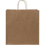 Kraftpapiertasche 80-90 g/m² mit gedrehten Griffen – 34 × 20 × 35 cm Natur