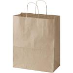 Kraft 80–90 g/m² Papiertasche mit Kordelgriffen – 32 × 17 × 39 cm Natur