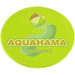 RFX™ S-06 round L reflective PVC sticker Neon yellow