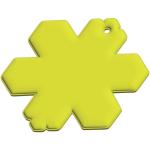 RFX™ H-10 snowflake reflective TPU hanger Neon yellow