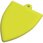 RFX™ H-12 badge reflective TPU hanger Neon yellow