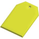 RFX™ H-12 tag reflective PVC hanger Neon yellow
