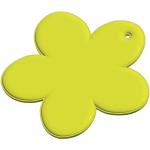 RFX™ H-13 flower reflective TPU hanger Neon yellow