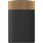 SCX.design S31 Lautsprecher Clever aus Holz mit Leuchtlogo, natur Natur,schwarz