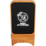 SCX.design W16 10W light-up wireless wooden stand Bamboo